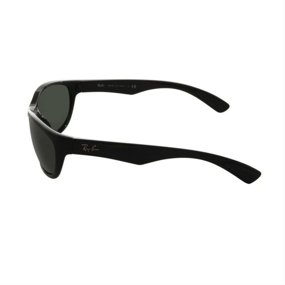 Ray-Ban RBRB4188 601/71Black & Green Wrap Style Women's Sunglasses - Picture 3 of 5